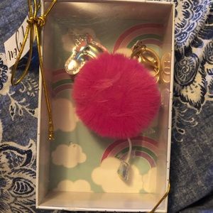 sheffield home Accessories - BN unicorn pompom key chain sheffield home Accessories - BN unicorn pompom key chain